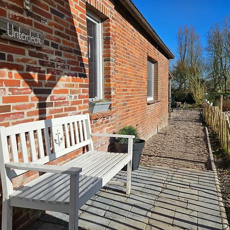 Smittshoern 3 - Nordsee Erdgeschosswohnung Mit Eingezaeunten Garten, Kamin Und Lounge! Altfunnixsiel 外观 照片