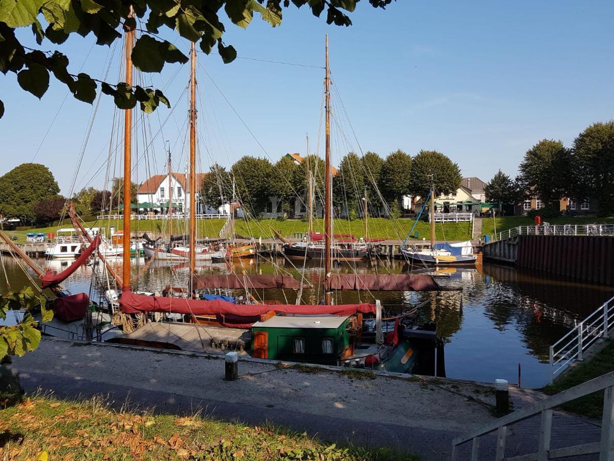 Ferienglueck An Der Nordsee Buche Deine Erdgeschoss-Ferienwohnung Mit Kamin Terrasse Und Eingezaeuntem Garten Fuer Unvergessliche Auszeiten Altfunnixsiel 外观 照片